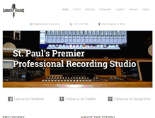 Tablet Screenshot of ambient-sound.com